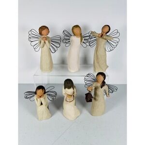 Willow Tree Figurines Set of 6 Angels Blessings Hope Serenity Collection